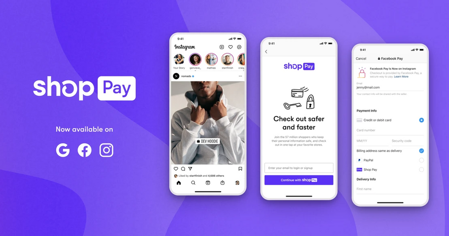 Shop Pay 成为 Shopify 首款向平台以外商家开放的产品，预计2021年中旬陆续开放使用