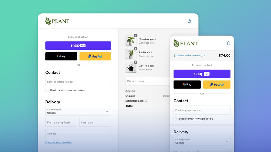 Shopify单页结账：全球转化率领先的电商结账设计
